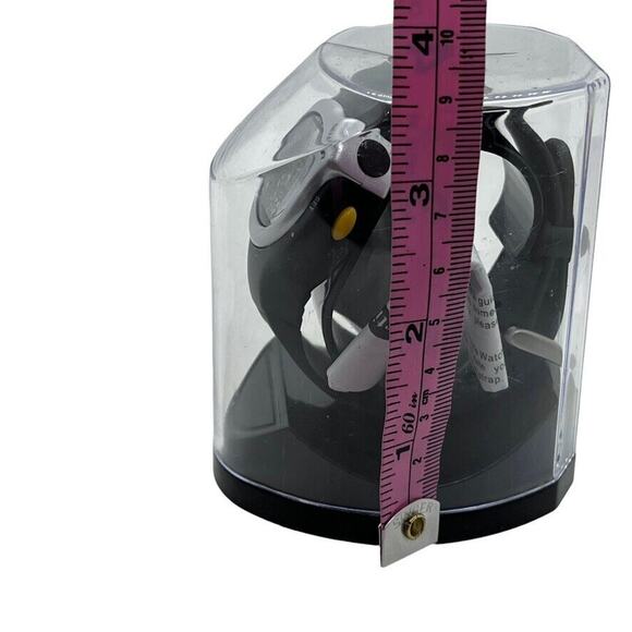 Calorie Watch By Fitness Wizard Digital Pulse Unisex Black Band Men Women - Picture 2 of 9